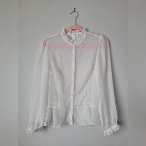 Loft Frill Collar Blouse